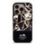 COACH NEW YORK GOLD BLACK TEXTURE iPhone 16 Pro Case Cover