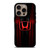 HONDA LOGO RED CARBON iPhone 16 Pro Case Cover