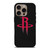 HOUSTON ROCKETS SUEDE LOGO iPhone 16 Pro Case Cover