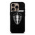 KOENIGSEGG LOGO BLACK PATTERN iPhone 16 Pro Case Cover