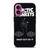 ARCTIC MONKEYS BAND LOGO iPhone 16 Plus Case Cover
