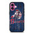 ATLANTA BRAVES RUSTY WOOD iPhone 16 Plus Case Cover
