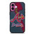ATLANTA BRAVES SYMBOL iPhone 16 Plus Case Cover
