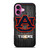 AUBURN TIGERS WOODEN LOGO iPhone 16 Plus Case Cover