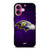BALTIMORE RAVENS NFL NIKE iPhone 16 Plus Case Cover
