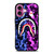 BAPE CAMO LOGO BLUE PURPLE iPhone 16 Plus Case Cover