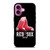 BOSTON RED SOX LOGO BASEBALL iPhone 16 Plus Case Cover