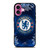CHELSEA FC ART LOGO iPhone 16 Plus Case Cover