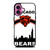 CHICAGO BEARS BAG STRIP iPhone 16 Plus Case Cover