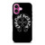 CHROME HEARTS LOGO iPhone 16 Plus Case Cover