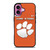 CLEMSON TIGERS CLAWS iPhone 16 Plus Case Cover