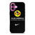 CLUB AMERICA NIKE CARBON iPhone 16 Plus Case Cover