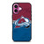 COLORADO AVALANCHE MARBEL iPhone 16 Plus Case Cover