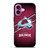 COLORADO AVALANCHE SYMBOL iPhone 16 Plus Case Cover