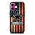 DALLAS COWBOYS AMERICAN FLAG iPhone 16 Plus Case Cover
