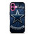 DALLAS COWBOYS BLUE METAL SYMBOL iPhone 16 Plus Case Cover