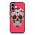 DAY OF THE DEAD PINK iPhone 16 Plus Case Cover