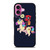 DEADPOOL UNICORN MIDDLE FINGERS iPhone 16 Plus Case Cover