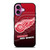 DETROIT RED WINGS HALFTONE EFFECT iPhone 16 Plus Case Cover