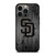 SAN DIEGO PADRES BASEBALL MLB WOOD LOGO iPhone 13 Pro Case Cover