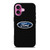 FORD CARBON LOGO iPhone 16 Plus Case Cover