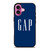 GAP CLOTHING LOGO iPhone 16 Plus Case Cover