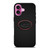 GEORGIA BULLDOGS CARBON LOGO iPhone 16 Plus Case Cover