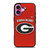 GEORGIA BULLDOGS UNIVERSITY JERSEY iPhone 16 Plus Case Cover