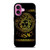 GOLDEN MEDUSA STRIPS iPhone 16 Plus Case Cover