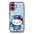 HELLO KITTY DODGERS COLLAGE iPhone 16 Plus Case Cover