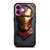 HERO IRON MAN CRAFT FACE iPhone 16 Plus Case Cover