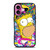 HOMER THE SIMPSONS ART iPhone 16 Plus Case Cover