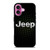 JEEP METAL LOGO iPhone 16 Plus Case Cover