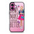 JOJO SIWA BOWS MAKE EVERYTHING BETTER iPhone 16 Plus Case Cover