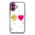 KATE SPADE AND HEART NEW YORK LOGO iPhone 16 Plus Case Cover