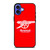 ARSENAL FC THE GUNNERS iPhone 16 Case Cover