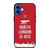 ARSENAL NORTH LONDON IS RED 2 iPhone 16 Case Cover