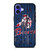 ATLANTA BRAVES RUSTY WOOD iPhone 16 Case Cover