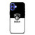 BROOKLYN NETS NBA BLACK WHITE iPhone 16 Case Cover