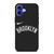 BROOKLYN NETS NIKE WORDMARK iPhone 16 Case Cover