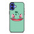 BULBASAUR POKEMON ANIME FLAT iPhone 16 Case Cover
