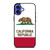 CALIFORNIA REPUBLIC FLAG iPhone 16 Case Cover