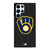 MILWAUKEE BREWERS BASEBALL BLACK Samsung Galaxy S22 Ultra Case Cover