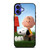 CHARLIE BROWN PEANUTS GRASS iPhone 16 Case Cover