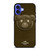 COACH NEW YORK BROWN BEAR iPhone 16 Case Cover
