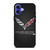 CORVETTE STINGRAY C7 CARBON LOGO iPhone 16 Case Cover