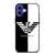 EMPORIO ARMANI WHITE BLACK iPhone 16 Case Cover