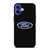 FORD CARBON LOGO iPhone 16 Case Cover