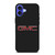 GMC CAR CARBON LOGO iPhone 16 Case Cover