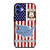 HISTORICAL ROUTE 66 USA FLAG iPhone 16 Case Cover